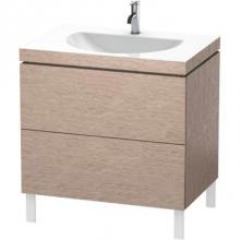 Duravit LC6910O1111 - Duravit L-Cube C-Bonded Floorstanding Vanity  Oak Cashmere