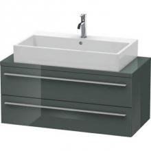 Duravit XL540903838 - Duravit X-Large Vanity Unit for Console  Dolomiti Gray High Gloss