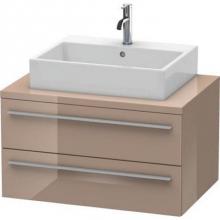 Duravit XL541708686 - Duravit X-Large Vanity Unit for Console  Cappuccino High Gloss