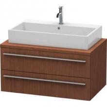 Duravit XL541801313 - Duravit X-Large Vanity Unit for Console  American Walnut