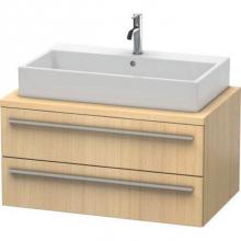 Duravit XL541807171 - Duravit X-Large Vanity Unit for Console  Mediterranean Oak