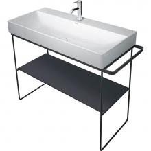 Duravit 0099658400 - Duravit DuraSquare 38 1/4'' x 3/8'' Shelf Insert Black