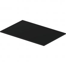 Duravit 0099698400 - Duravit DuraSquare 18 1/2'' x 3/8'' Shelf Insert Black