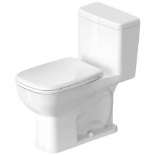 Duravit 0113012001 - D-Code One-Piece Toilet White with HygieneGlaze