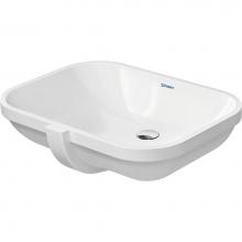 Duravit 0338560000 - D-Code Undermount Sink White