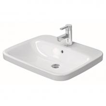 Duravit 03746200001 - DuraStyle Undermount Sink White with WonderGliss