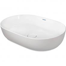 Duravit 03796026001 - Luv Washbowl White with WonderGliss