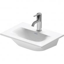 Duravit 07334500411 - Viu Small Handrinse Sink White with WonderGliss