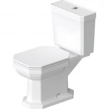 Duravit 21300100001 - 1930 Series Floorstanding Toilet Bowl White with WonderGliss