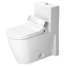 Duravit D1654900 - Starck 2 One-Piece Toilet Kit White with Seat