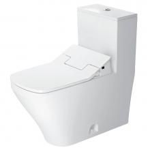 Duravit D4053500 - DuraStyle One-Piece Toilet Kit White with Seat