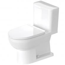 Duravit D4060000 - No.1 One-Piece Toilet Kit White with Seat