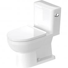 Duravit D4060100 - No.1 One-Piece Toilet Kit White with Seat
