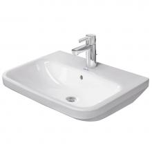 Duravit 23196000001 - DuraStyle Wall-Mount Sink White with WonderGliss