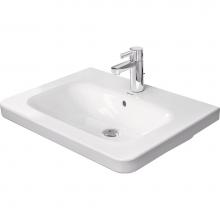 Duravit 23206500001 - DuraStyle Vanity Sink White with WonderGliss