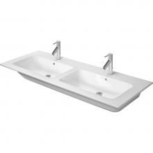 Duravit 2336130000 - ME by Starck Double Vanity Sink White