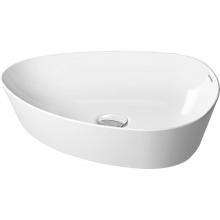 Duravit 23395032001 - Cape Cod Washbowl White with WonderGliss