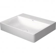 Duravit 23536000791 - DuraSquare Wall-Mount Sink White with WonderGliss