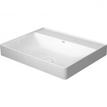 Duravit 23546000701 - DuraSquare Washbowl White with WonderGliss