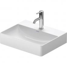 Duravit 23565000701 - DuraSquare Vanity Sink White with WonderGliss