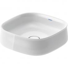 Duravit 2373420079 - Duravit Zencha 16 1/2'' Rectangular Vessel Sink in White