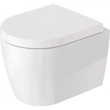 Duravit 25300900921 - ME by Starck Wall-Mounted Toilet White with WonderGliss