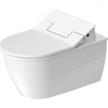 Duravit 2544590092 - Darling New Wall-Mounted Toilet Bowl for Shower-Toilet Seat White