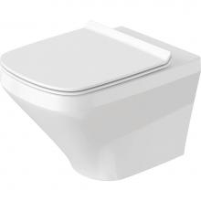 Duravit 25510900921 - DuraStyle Wall-Mounted Toilet White with WonderGliss