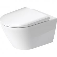 Duravit 25770900921 - D-Neo Wall-Mounted Toilet White with WonderGliss