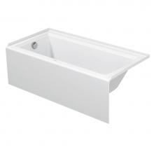 Duravit 700356000000090 - Architec Alcove Bathtub White