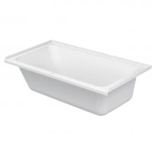 Duravit 700405000000090 - D-Code Drop-In Bathtub White