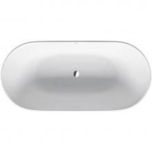 Duravit 700434000000090 - Luv Freestanding Bathtub White