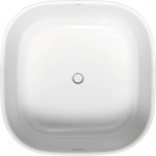 Duravit 700464000000090 - Duravit Zencha 49 1/4'' x 49 1/4'' Square Freestanding Bathtub in White Solid