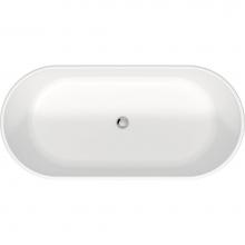 Duravit 700477000000090 - D-Neo Freestanding Bathtub White