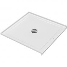 Duravit 720252000000090 - Duravit Architec 36'' x 36'' Square Acrylic Single Threshold Shower Base in Wh