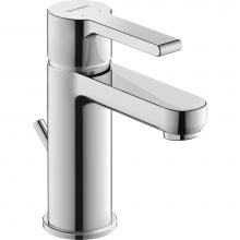 Duravit B21010001U10 - Duravit B.2 5 7/8'' Single Hole Bathroom Sink Faucet in Chrome, Drain Included