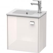 Duravit BR4000L1022 - Brioso One Door Wall-Mount Vanity Unit White