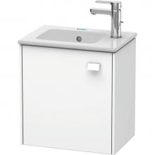 Duravit BR4000L1818 - Brioso One Door Wall-Mount Vanity Unit White