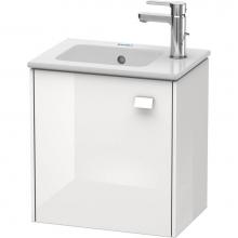 Duravit BR4000L2222 - Brioso One Door Wall-Mount Vanity Unit White