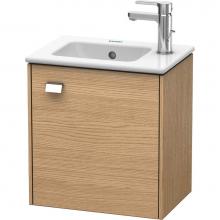 Duravit BR4000R1052 - Duravit Brioso One Door Wall-Mount Vanity Unit European Oak
