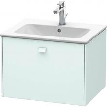 Duravit BR400100909 - Duravit Brioso Vanity Unit Wall-Mounted  Light Blue Matte