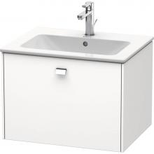 Duravit BR400101018 - Brioso One Drawer Wall-Mount Vanity Unit White