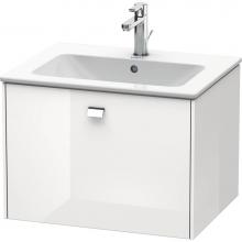 Duravit BR400101022 - Brioso One Drawer Wall-Mount Vanity Unit White