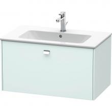 Duravit BR400201009 - Duravit Brioso Vanity Unit Wall-Mounted  Light Blue Matte