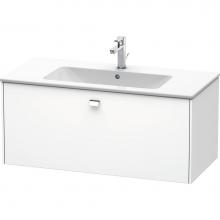 Duravit BR400301018 - Brioso One Drawer Wall-Mount Vanity Unit White