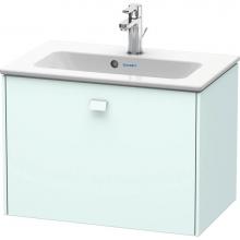 Duravit BR401000909 - Duravit Brioso Vanity Unit Wall-Mounted  Light Blue Matte