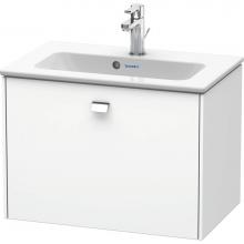 Duravit BR401001018 - Brioso One Drawer Wall-Mount Vanity Unit White
