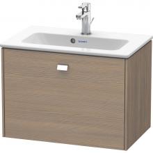 Duravit BR401001035 - Brioso One Drawer Wall-Mount Vanity Unit Oak Terra