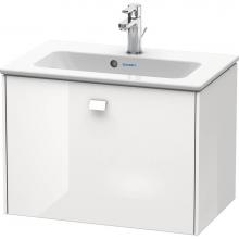 Duravit BR401002222 - Brioso One Drawer Wall-Mount Vanity Unit White