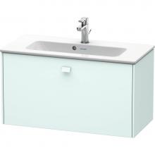 Duravit BR401100909 - Duravit Brioso Vanity Unit Wall-Mounted  Light Blue Matte